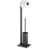 Image de Zack Linea toiletbutler zwart RVS