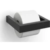 Image de Zack Linea toiletrolhouder zwart RVS
