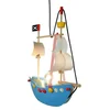 Image de Niermann Stand By - Hanglamp - Piratenschip - Blauw - 45cm