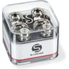 Image de Straplock - Schaller S-Locks - Gehard staal - Gitaarband beveiliging - Nickel
