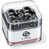 Image de Straplock - Schaller S-Locks - Gehard staal - Gitaarband beveiliging - Black Chrome