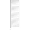 Image de Kermi Elektrische badkamerradiator Basic-E, recht, fks wit links, 800 Watt, 1770x599 mm (HxL), wit, E0E101800602IXK