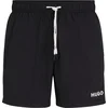 Image de HUGO Haiti swim shorts - heren zwembroek - zwart