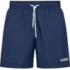 Image de HUGO Haiti swim shorts - heren zwembroek - donkerblauw dessin