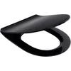 Image de Schulte Afneembare Wc-bril - soft close - Zitting En Deksel - Duroplast - Zwart
