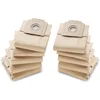 Image de 10 Papieren Stofzuigerzakken - papieren filterzakken voor Kärcher Professional T7/1 (eco!efficiency), T9/1 (BP), T10/1, T10/1 (Adv / Eco!efficiency) - 6.904-333.0