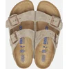 Image de Birkenstock Arizona SFB VL Narrow Dames Slippers - Taupe - Maat 41