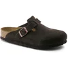 Image de Birkenstock Boston VL WB Narrow Clogs - Bruin - Maat 38