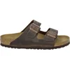 Image de Birkenstock ARIZONA OILED LEATHER HABANA - Heren slippers - Kleur: Bruin - Maat: 40