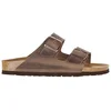 Image de Birkenstock Arizona Dames Slippers - Brown  - Maat 40