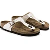 Image de Birkenstock Gizeh Dames Slippers - White