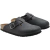 Image de Birkenstock Boston Heren Clogs - Black - Maat 45