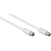 Image de IEC (m) - IEC (v) coaxkabel | <70 dB | CCS | recht | wit | 2,5 meter
