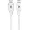 Image de Goobay Lightning - USB-C kabel | USB2.0 | PD 18W | wit | 1 meter