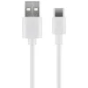 Image de USB-C naar USB-A kabel - USB2.0 - tot 1A / wit - 1 meter