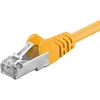 Image de CAT5e FTP patchkabel - 0,50 meter geel - netwerkkabel - internetkabel - UTP kabel - RJ45 - 1000 mbit/s