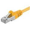 Image de CAT5e FTP patchkabel - 10 meter geel - netwerkkabel - internetkabel - UTP kabel - RJ45 - 1000 mbit/s