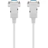 Image de Goobay D-SUB 9-Pin Connector Cable, Female/Female, Serial 1:1 2 m