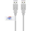Image de Goobay 50796 USB kabel 2 meter USB 2.0 USB A Grijs