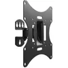 Image de Tv muurbeugel voor 23-42 inch schermen - Basic - Kantelbaar en Draaibaar - Tot 30kg - Zwart