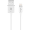 Image de Goobay Lightning-naar-USB laad- en datakabel MFi van 1 m, 12 W, wit