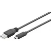 Image de Goobay USB-C - USB-A kabel | USB2.0 | QC 18W | zwart | 1,8 meter
