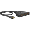Image de Goobay HDMI schakelaar 3 naar 1 - HDMI1.4 (4K 30Hz) / zwart - 0,50 meter
