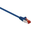 Image de S/FTP CAT6 Gigabit netwerkkabel / blauw - LSZH - 20 meter