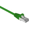 Image de CAT5e FTP patchkabel - 0.25 meter groen - netwerkkabel - internetkabel - UTP kabel - RJ45 - 1000 mbit/s