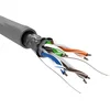 Image de CAT5e F/UTP 100 meter internetkabel op rol stug grijs CCA - netwerkkabel