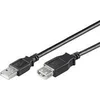 Image de USB-A verlengkabel | USB2.0 | 10W | zwart | 1,8 meter