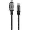 Image de Goobay USB-C naar RJ45 LAN kabel | USB3.0 | CAT6 | zwart | 1 meter