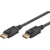 Image de Goobay DisplayPort-kabel 2.0/2.1 met Cable Tag, 40 Gbit/s, 4K/60 Hz, CCS-geleider, vergulde contacten, 3 m, zwart