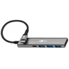Image de Goobay USB hub (USB-C) | 3x USB-A + 1x USB-C | USB3.0 5 Gbps | aluminium | 0,10 meter
