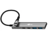 Image de Goobay USB hub (USB-C) | 2x USB-A + 2x USB-C | USB3.0 5 Gbps | aluminium | 0,10 meter