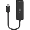 Image de Goobay USB-C naar RJ45 LAN adapter | USB3.0 | CAT6 | zwart | 0,10 meter