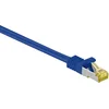 Image de Wentronic 91592 - Netwerkkabel - RJ45 - 1.5 m - Blauw