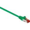 Image de S/FTP CAT6 Gigabit netwerkkabel / groen - LSZH - 0,15 meter