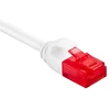 Image de U/UTP CAT6 Gigabit slimline netwerkkabel / wit - 20 meter