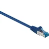 Image de S/FTP CAT6a 10 Gigabit netwerkkabel / blauw - LSZH - 5 meter