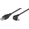 Image de USB 2.0 kabel USB A - USB mini B 5 pins Haaks 1,8m