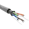 Image de CAT5e U/UTP 305 meter internetkabel op rol soepel grijs CCA - netwerkkabel