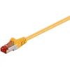 Image de Goobay CAT 6 Patch Cable, S/FTP (PiMF), yellow 2 m