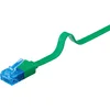 Image de Wentronic CAT6A Netwerkkabel - RJ45 - Groen - 1 m