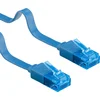 Image de Wentronic CAT6A Netwerkkabel - RJ45 - Blauw - 2 m