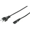 Image de Goobay Stroomkabel met C7 / 8-vormige plug - zwart - 0.5 m