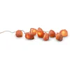 Image de Himalayazoutkristallen Verlichting - Fire Stone - Lichtsnoer Op batterij - 8 stuks - Sfeerverlichting - Ledverlichting - Woonaccessoires - Oranje