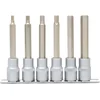 Image de KS TOOLS 1/2" Bit-Dopsleutelset Binnenzeskant lang 6-delig - 911.1336