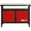 Image de KS TOOLS Professionele werkbank met 2 deuren, H840xB1200xD600mm -...