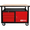 Image de KS TOOLS Mobiele werkbank met 3 laden en 1 deur - 865.0101
